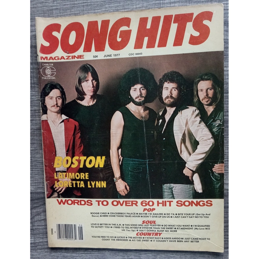 Song Hits‎ Magazine June 1977 Boston Latimore Loretta Lynn
